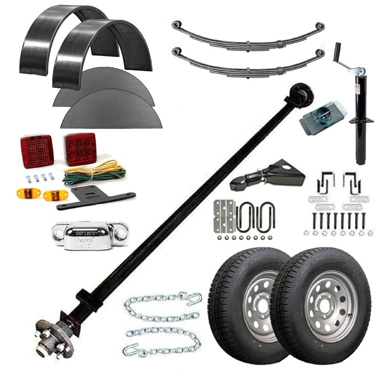 1108 - 3.5K Single Axle TK Trailer Kit